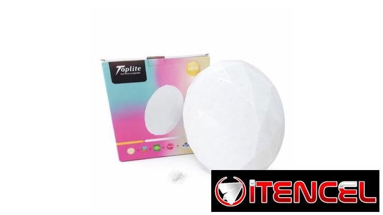 LÁMPARA LED DE TECHO MODELO DIAMANTE .