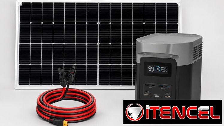 Combo Panel 500W + EcoFlow Delta 2 + Cables  1000USD  1 mes de garantía   Transporte incluido en La Habana ( no límites)