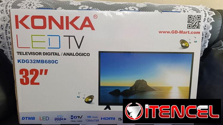 televisor de 32 pulgadas con cajita interna