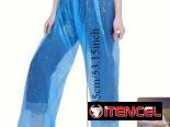 Pantalón transparente para lluvia