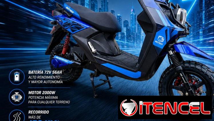 🛵⚡ MOTO ELÉCTRICA RHYNOX ⚡🛵