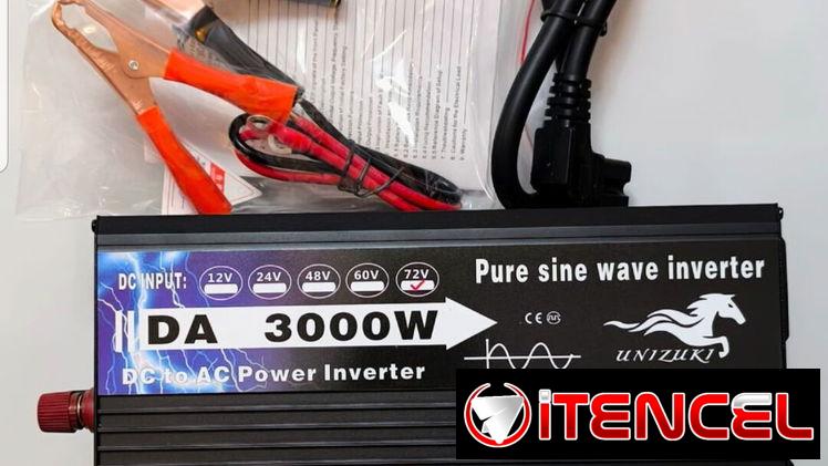 Se venden nversores de Voltaje de 3000w a 6000W Convierten de 72v a 110v se recojen en Vedado interesados llama 55110730