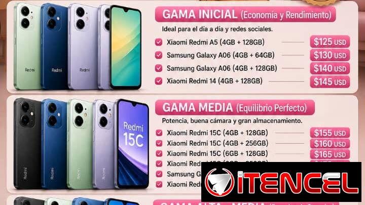 📱🔥 LAURIMAXENERGY | VENTA DE CELULARES 2026 🔥📱 🚨 Samsung y Xiaomi NUEVOS, sellados en caja + garantía 🚨W 54389456