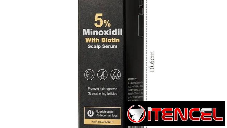 Suero Capilar De Minoxidil Con Biotina de 30 ml