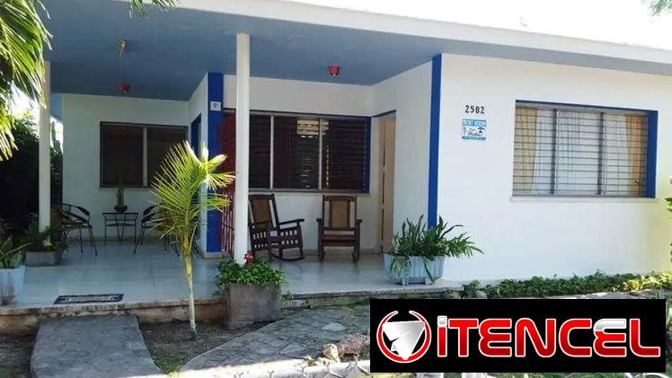 🟢🟡🟡 Varadero. Casa de 2 habitaciones a pocas cuadras del mar.