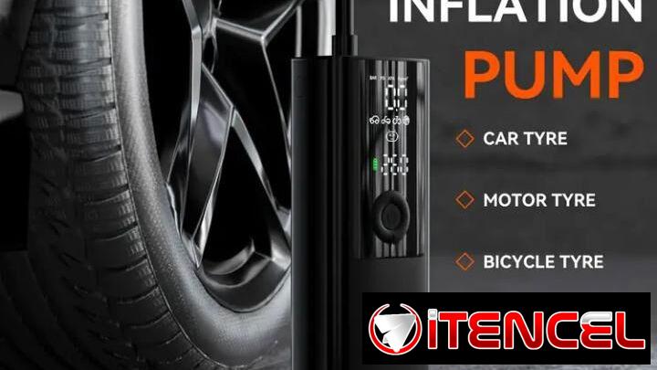 🚗💨 ¡NO TE QUEDES VARADO! BOMBA DE AIRE PORTÁTIL INTELIGENTE 💨🚗