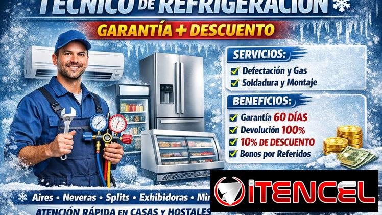 Mecánico de refrigeración con años de experiencia (Kinetica)