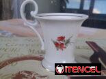 Tasa de Té Vintage de Porcelana de Weimar
