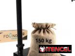 Pesa de pie, báscula de pedestal de 150kg. Nueva