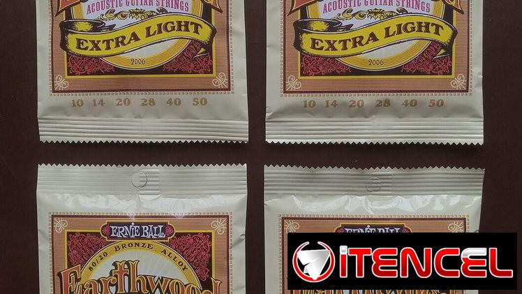 Vendo 4 juegos de cuerdas de guitarra acústica