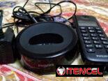 Teléfono inalámbrico Philips 110/220V, como NUEVO.