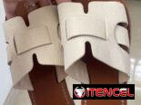 sandalias blancas de mujer
