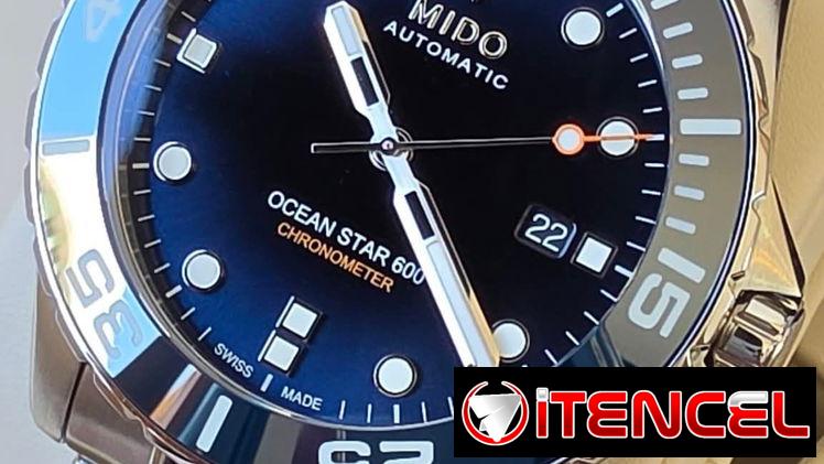 🔴 ¡ estreno ! 🔴 joya swiss made  🕰mido ocean star 600 chronometer automatico wr 600 metros,certificado cosc🇨🇭