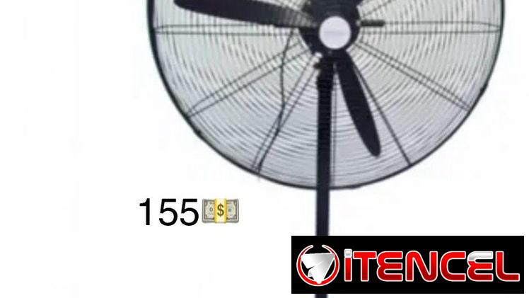 Ventilador industrial Jinghan de pedestal 24”