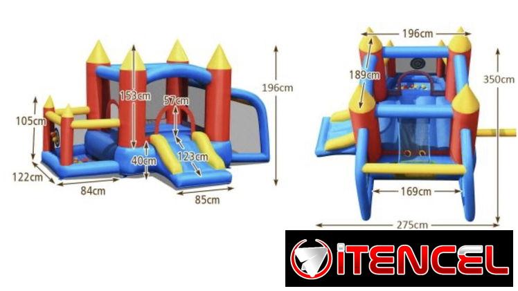 Se alquila castillo inflable para el evento de tus peques