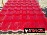 Tejas plásticas de PVC