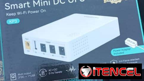 Mini UPS KP3 para routers y cámaras de seguridad 6 horas de duración de carga 35 USD