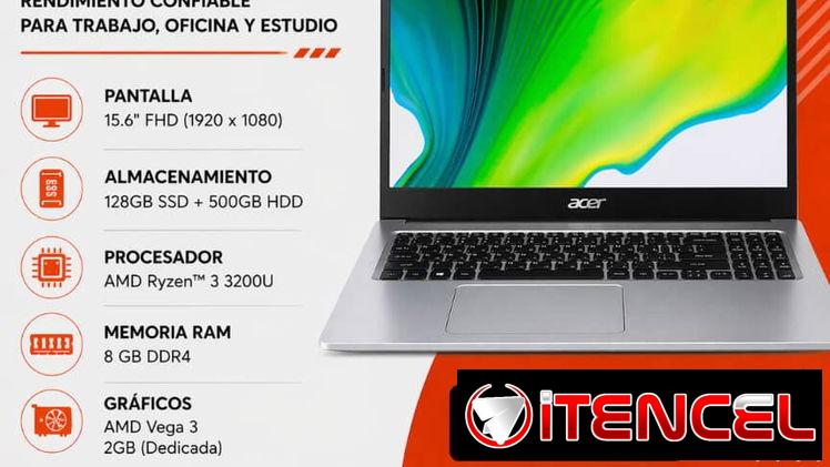 Laptop Acer Aspire 5 A515-43-R19L Ryzen 3 8GB 128GB SSD + 500GB | 15.6” FHD en La Habana