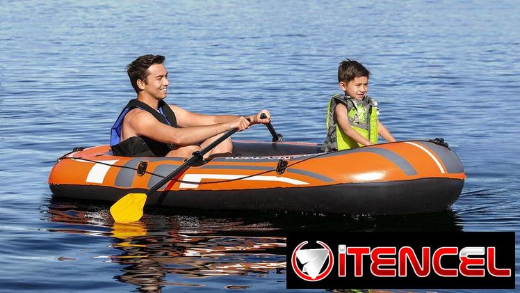 Bote inflable de goma, color naranja Bestway Kondor 3000 61102
