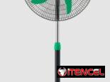 Ventiladores, televisor y bocina