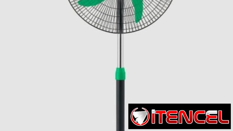 Ventiladores, televisor y bocina