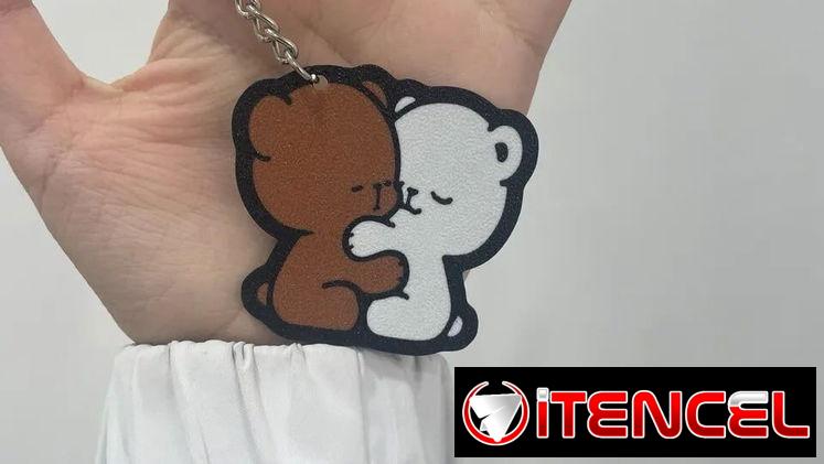 Llavero de Osito de Peluche