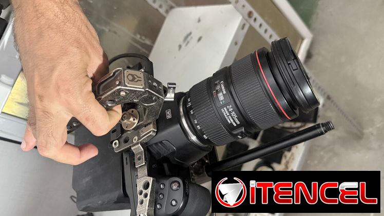 Black Magic 6k 2baterias canon con cargadores 1 SSD sólido 1tb Lente canon 24-105 Jaula tilta