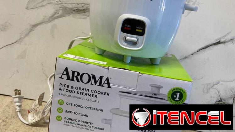 Olla Arrocera Vaporera 2 en 1  AROMA 1.5 L (td)