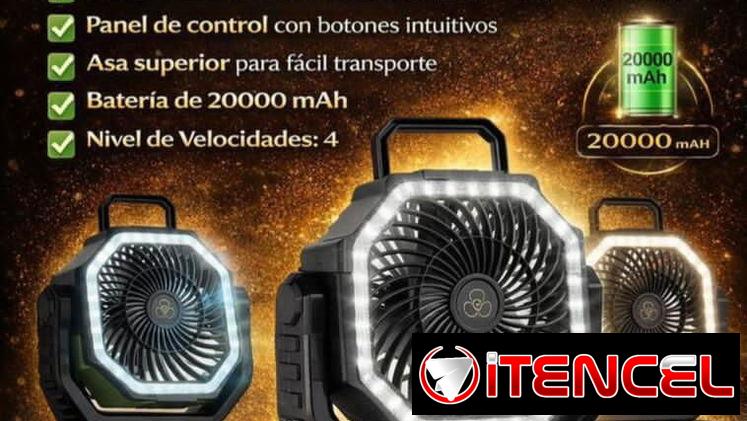 Ventiladores recargables f 6 por cantidad a 38 usd .Mínimo 1 cajón  Cajones de 12 ventiladores