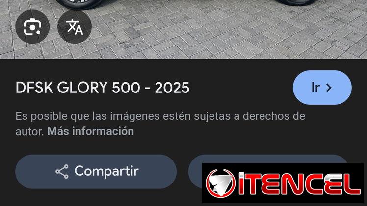 VENDO DFSK GLORY 500 M3 AÑO 2025