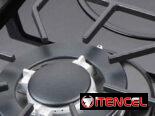 Cocina Empotrada 4 hornillas (3 gas + 1 Infrarojo Milexus 1200 w vidrio templado Negro recio $ 210 USD transporte Gratis