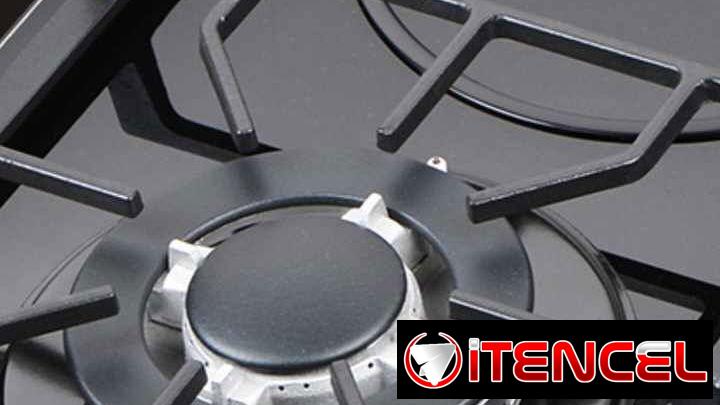 Cocina Empotrada 4 hornillas (3 gas + 1 Infrarojo Milexus 1200 w vidrio templado Negro recio $ 210 USD transporte Gratis