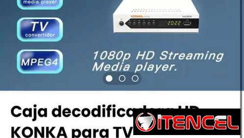 Caja Decodificadora Konka Nueva
