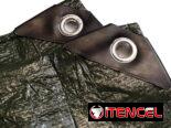 Lona plástica de 6′ x 10′ protectora y resistente multi-uso DURA+