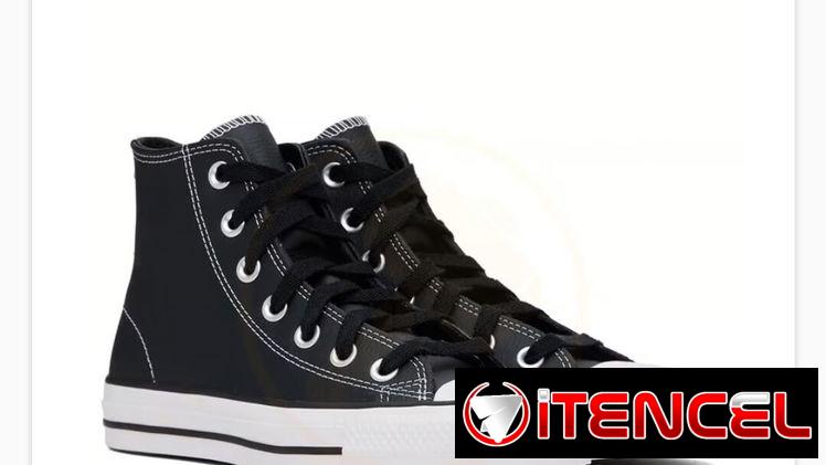 Tenis Converse Chuck Taylor All Star Pro Cuero Unisex Negras #39