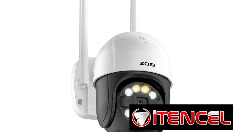 ZOSI C289 Cámara de Seguridad WiFi PTZ para Exteriores