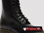 Botas de piel lisa.