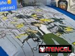 juego d sabana personal para niño (3 piezas) temática BEN10