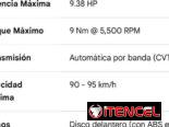 Moto automática 150cc