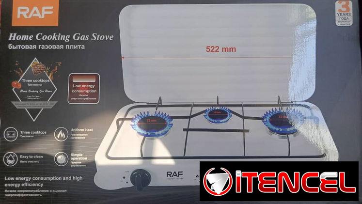 Cocinas de gas de 3 hornillas