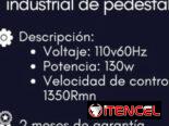 Ventilador industrial Jinghan de pedestal 24”