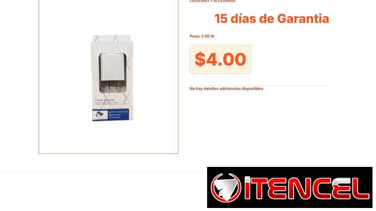 Adaptador USB 10W Universal: Carga tus Dispositivos sin Sobrecalentarlos VPT#-0002