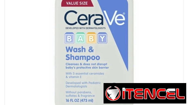 Shampoo y limpiador para bebe Cerave 16oz 25 usd
