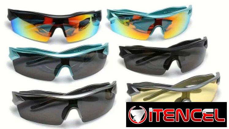 Gafas deportivas polarizadas ultraligeras, antirreflectantes