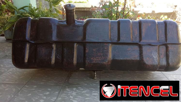 Tanque de combustible metálico de 3000 litros