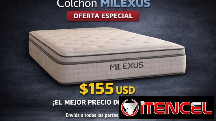 Colchón Milexus camero 155 usd!!!!