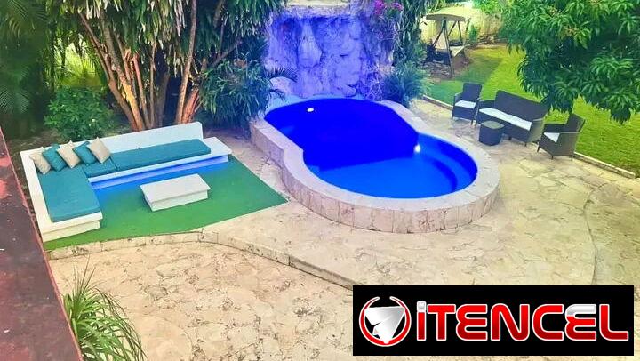 COD.Z 🌊 Pasadía con piscina en Siboney. Capacidad 20 personas 👥