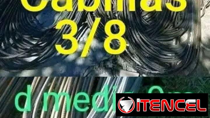 Cabillas de media y de 3/8 de 9 metros