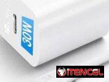 1 HORA Cargador PD 30W MAX y Cable Tipo C 3A