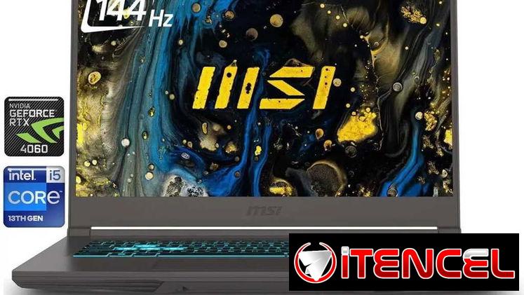 📛 LAPTOP Gamer RTX 4060📛 MSI Thin 15.6″ FHD IPS 144Hz, RTX 4060, i5-13420H, 16GB, 512SSD. Sellada en 📦